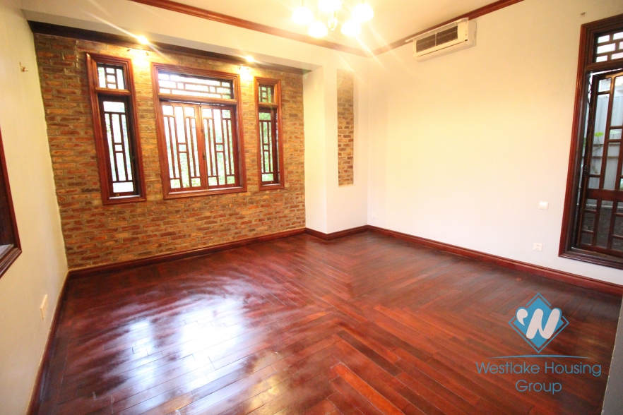 A unique villa with a luscious garden and swimming pool for rent in Tay Ho